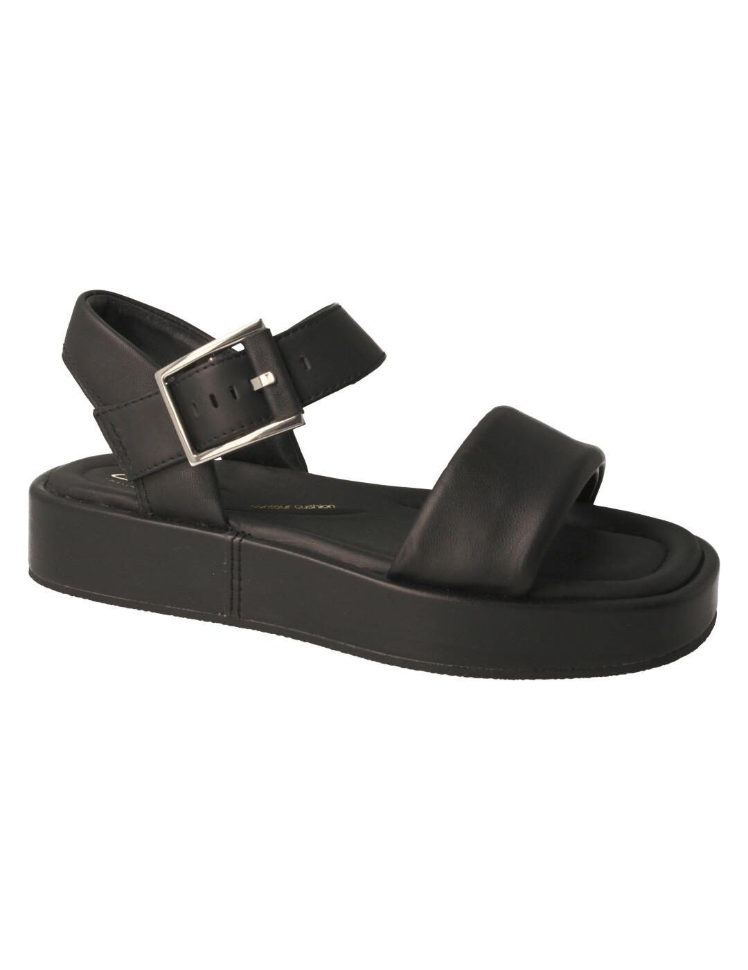 Sandalia mujer Clarks Alda Strap negra