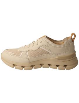 Deportivo mujer Clarks Nature X bkanco