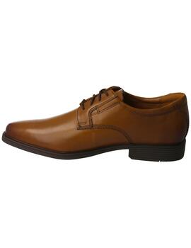 Zapato hombre Clarks Tilden Plain camel