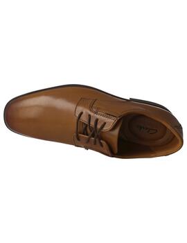 Zapato hombre Clarks Tilden Plain camel