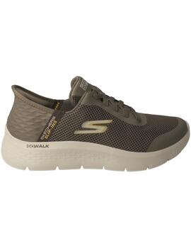 Deportivo hombre Skechers Go Walk marrón.