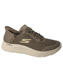 Deportivo hombre Skechers Go Walk marrón.