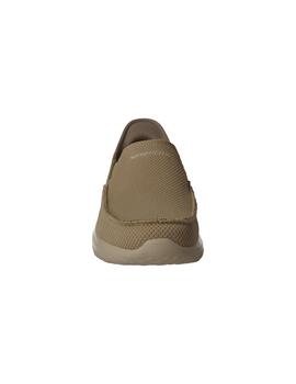 Mocasín hombre Skechers Usa Street beige