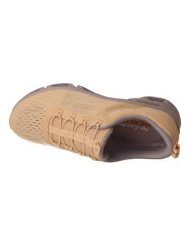 Deportivo mujer Skechers Glide-Step beige/lila