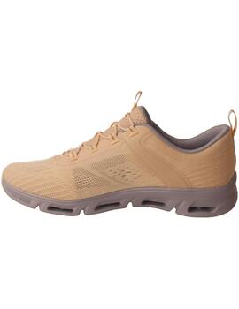 Deportivo mujer Skechers Glide-Step beige/lila