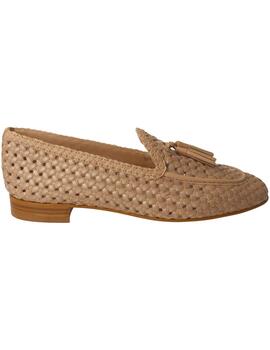 Mocasín mujer Pertini beige