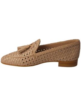 Mocasín mujer Pertini beige