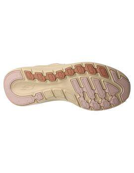 Deportivo mujer Skechers Arch Fit beige.