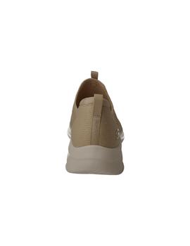 Deportivo mujer Skechers Ultra Flex beige.