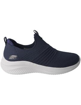 Deportivo mujer Skechers Ultra Flex azul.