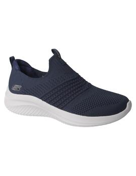 Deportivo mujer Skechers Ultra Flex azul.