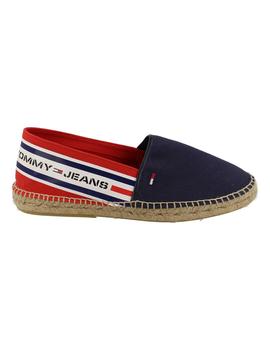 Alpargata hombre Tommy Jeans Branded azul/roja