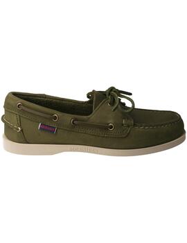 Náutico hombre Sebago Portland Crazy verde