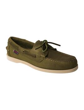 Náutico hombre Sebago Portland Crazy verde