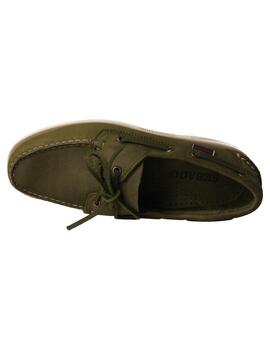 Náutico hombre Sebago Portland Crazy verde