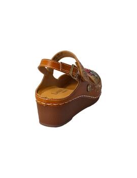 Zapato mujer Laura Vita Facscineo camel