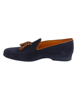 Mocasín hombre She & He azul