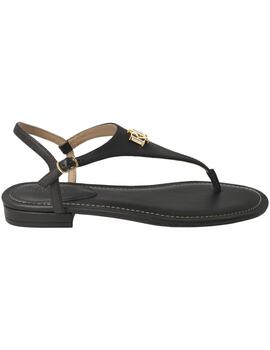 Sandalia mujer Ralph Lauren Ellington negra