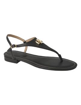 Sandalia mujer Ralph Lauren Ellington negra