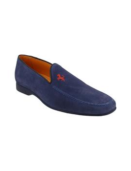 Mocasín hombre She & He azul