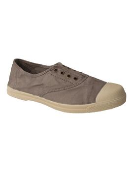 Zapatilla mujer Natural World gris