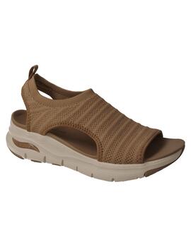 Sandalia mujer Skechers Arch Fit-Darling moca