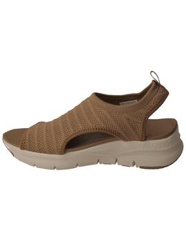 Sandalia mujer Skechers Arch Fit-Darling moca