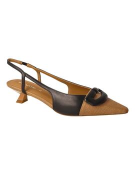 Zapato mujer Bruno Premi negro / beige