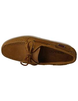 Náutico hombre Sebago Portland Carzy camel