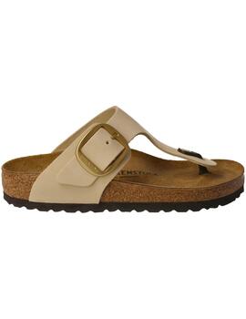 Sandalia mujer Birkentock Gizeh crema