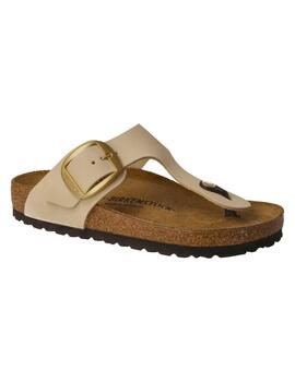 Sandalia mujer Birkentock Gizeh crema