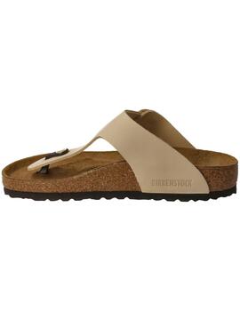 Sandalia mujer Birkentock Gizeh crema