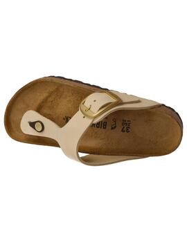 Sandalia mujer Birkentock Gizeh crema