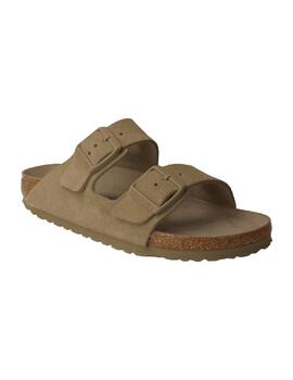 Sandalia unisex Birkentock Arizona kaki