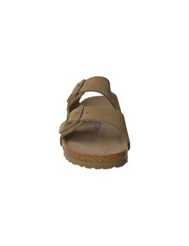 Sandalia unisex Birkentock Arizona kaki