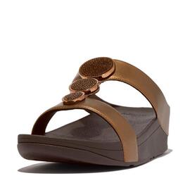 Sandalia mujer Fitflop bronce