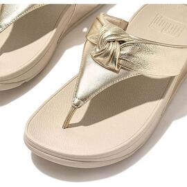 Sandalia mujer Fitflop platino