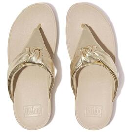 Sandalia mujer Fitflop platino