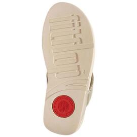 Sandalia mujer Fitflop platino