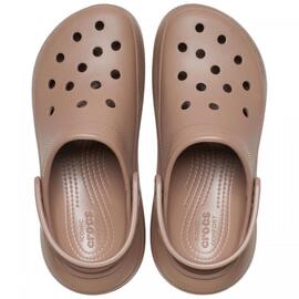 Zueco unisex Crocs Crush marrón