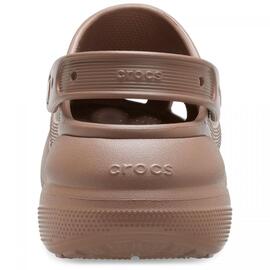 Zueco unisex Crocs Crush marrón