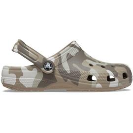 Zueco unisex Crocs camuflaje