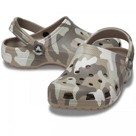 Zueco unisex Crocs camuflaje