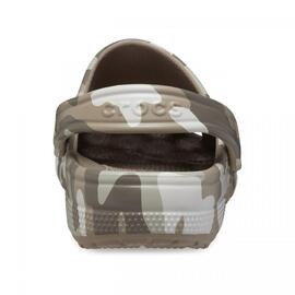 Zueco unisex Crocs camuflaje