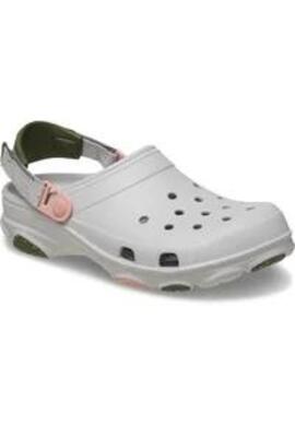 Zueco unisex Crocs gris