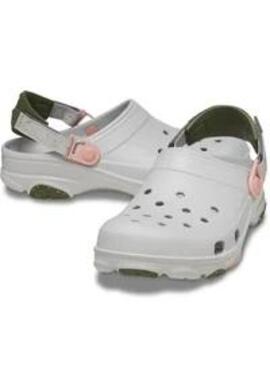 Zueco unisex Crocs gris