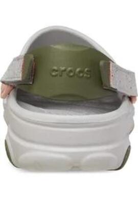 Zueco unisex Crocs gris