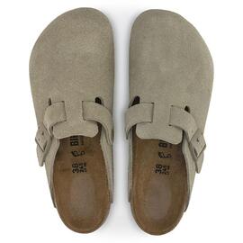 Zueco unisex Birkenstock Boston kaki