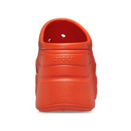 Zueco mujer Crocs naranja