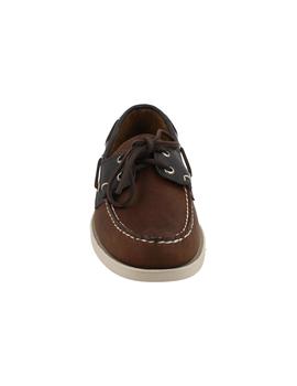 Náutico hombre Sebago Dockside choco/azul